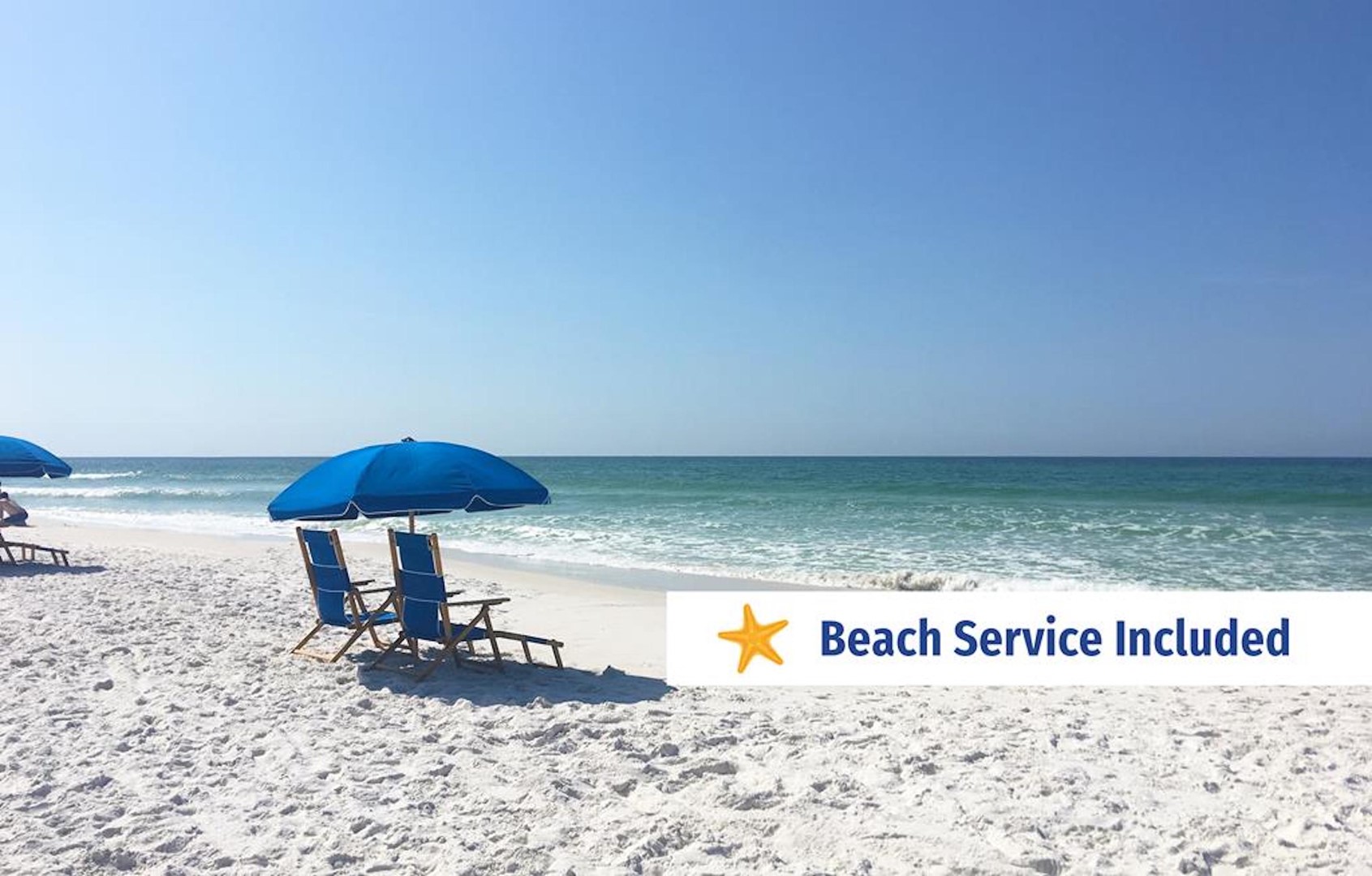 Beach Chairs Included - Seasonal
