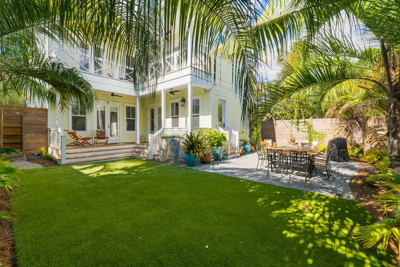 30A Beach House - Under The Palms Photo